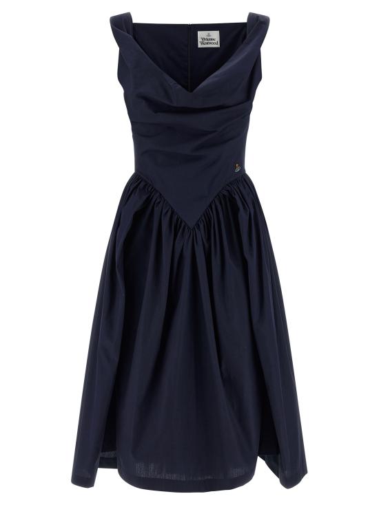 26SS 비비안웨스트우드 선데이 드레스 1101032ZW009QSWK410 Blue