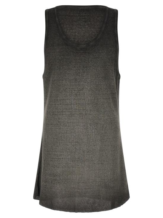 26SS 톰크롬 민소매 티셔츠 MTS947180 Gray