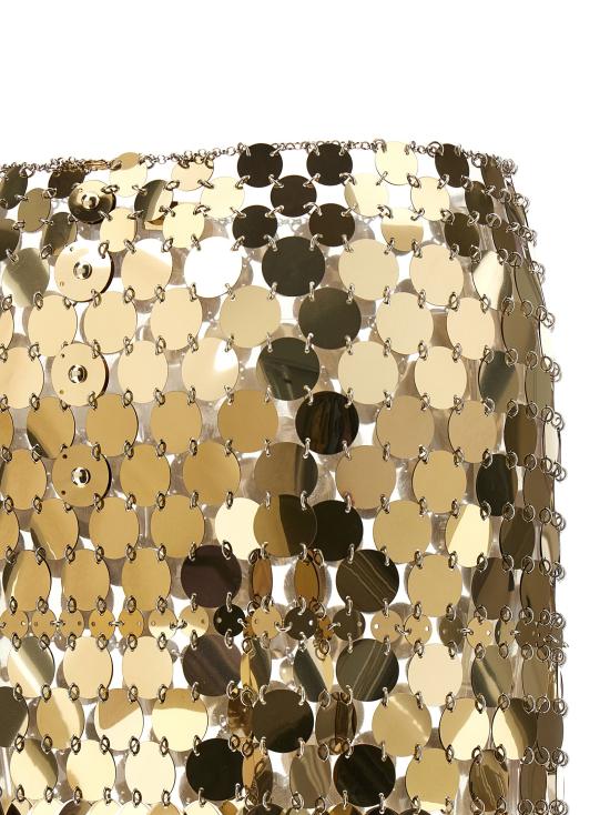 26SS 파코라반 롱 스커트 26PIJU157PS0129P712 Gold - PACO RABANNE