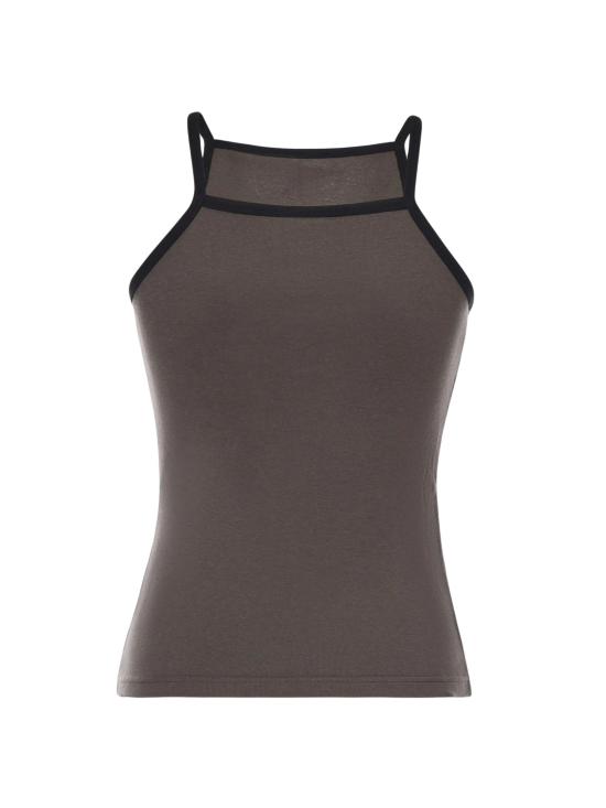 26SS 쿠레쥬 민소매 티셔츠 126JDE149JS0203 B214 Grey - COURREGES