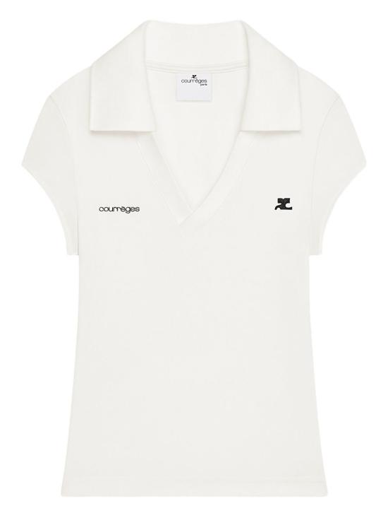 26SS 쿠레쥬 반팔 티셔츠 126JPO057JS0195 B166 White