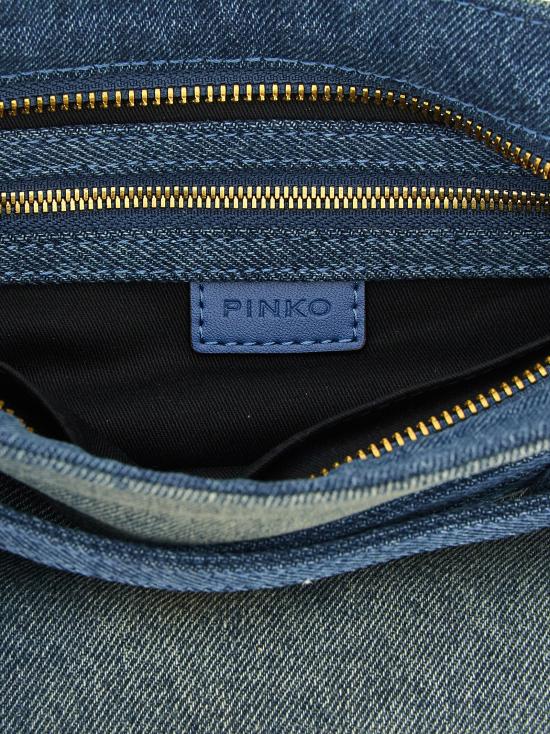 26SS 핑코 숄더백 106177A31GPJDQ Blue - PINKO