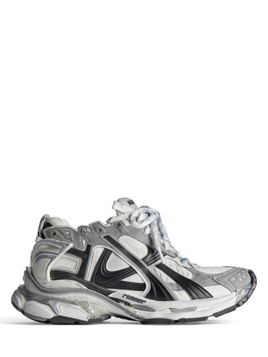 26SS 발렌시아가 러너 스니커즈 772774 W3RNY9012 Grey