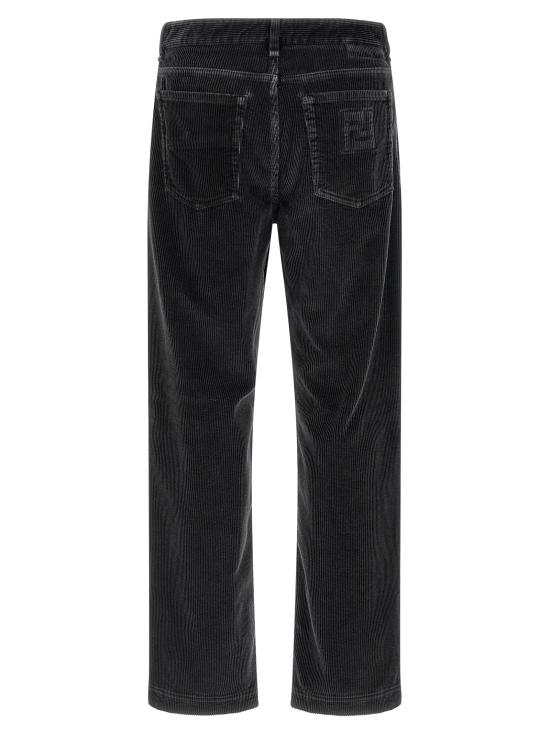 26SS 펜디 스트레이트 팬츠 FLP302AVY5F0TY6 Gray - FENDI