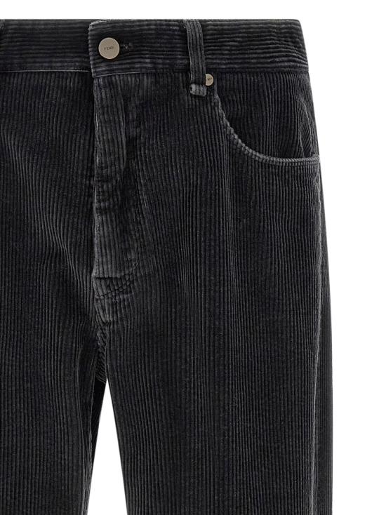 26SS 펜디 스트레이트 팬츠 FLP302AVY5F0TY6 Gray - FENDI