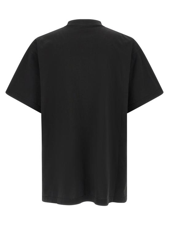 26SS 발렌시아가 반팔 티셔츠 850345TUVE71000 Black - BALENCIAGA
