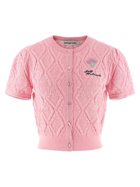 26SS 셀프 포트레이트 가디건 SS26057TPPINK Pink
