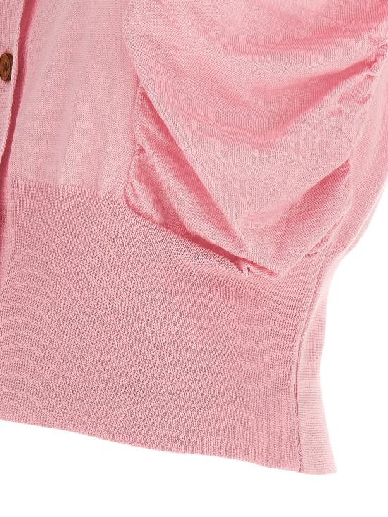 26SS 비비안웨스트우드 가디건 1803007EY001AG401 Pink - VIVIENNE WESTWOOD