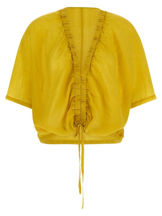 26SS 누드 블라우스 1103E26421368 Yellow