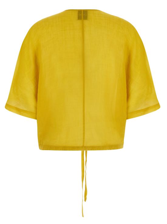 26SS 누드 블라우스 1103E26421368 Yellow - NUDE