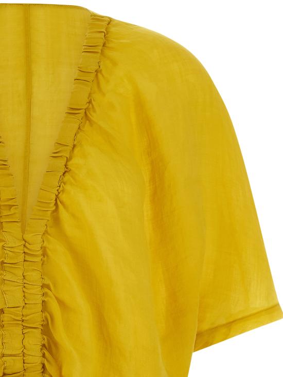 26SS 누드 블라우스 1103E26421368 Yellow - NUDE