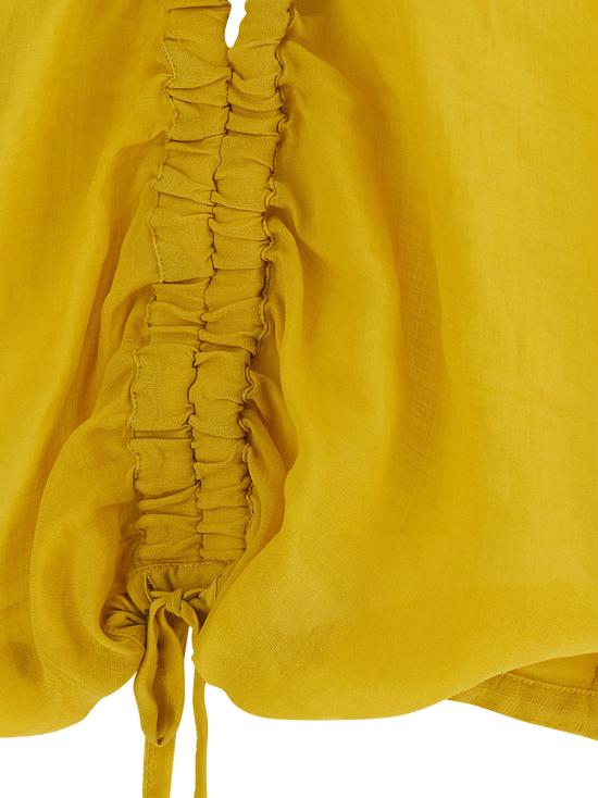 26SS 누드 블라우스 1103E26421368 Yellow - NUDE