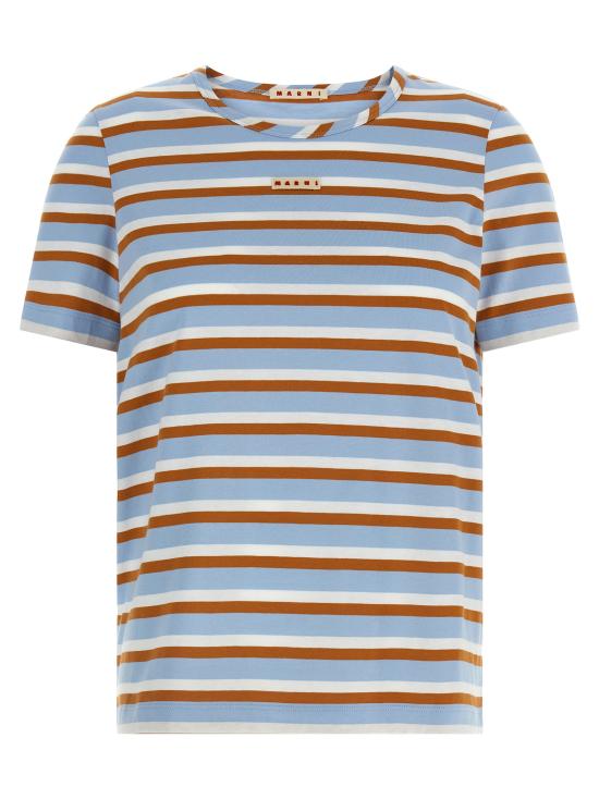 26SS 마르니 반팔 티셔츠 THJE0390MXUTC639STB21 Multicolor