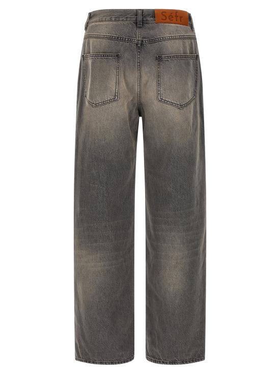 26SS 세퍼 데님 팬츠 MSS26MASSDUSTBLACK Black - SEFR