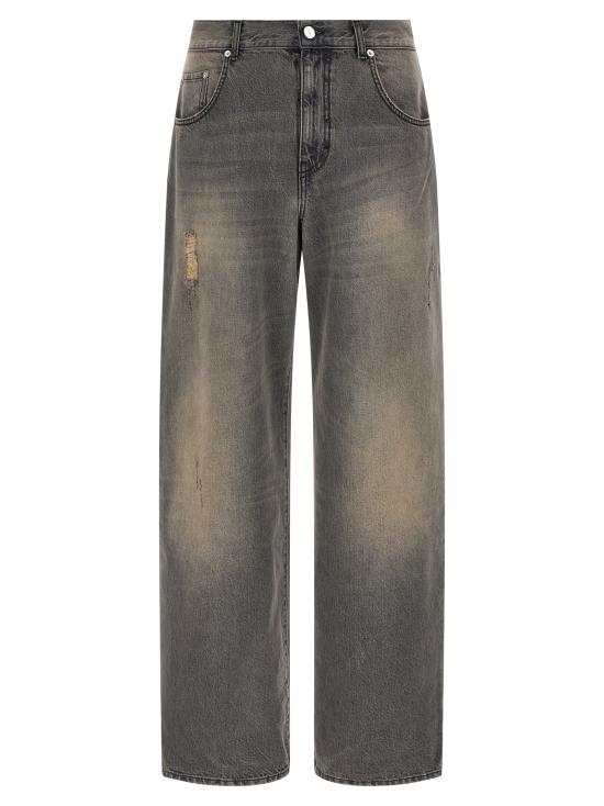 26SS 세퍼 데님 팬츠 MSS26MASSDUSTBLACK Black