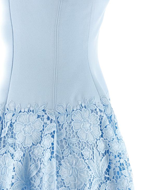 26SS 셀프 포트레이트 미디 원피스 SS26095SBLBLUE Light Blue - SELF PORTRAIT