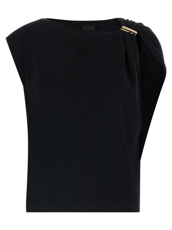 26SS 핑코 이브닝 티셔츠 106478A35DZ99 Black