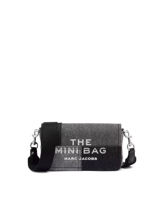 26SS 마크제이콥스 데님 패널 더 미니 백 2F5SMN007S02 013 black denim NERO MULTI