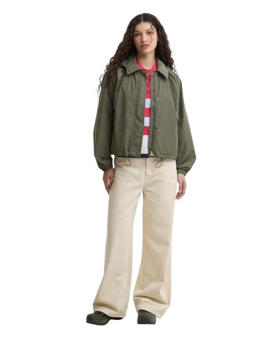 26SS 바버 자켓 LSP0329 LSP GN33 DUSKY KHAKI NAVY WHITE GINGHAM - BARBOUR