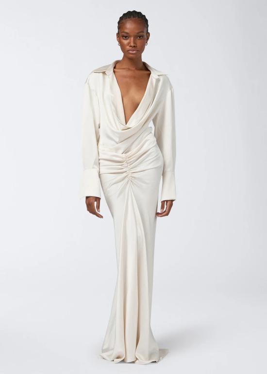 26SS 안다마네 숏 스커트 T190347A TNP229 111 Milk - ANDAMANE