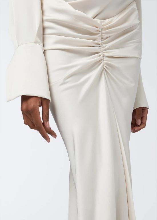 26SS 안다마네 숏 스커트 T190347A TNP229 111 Milk - ANDAMANE