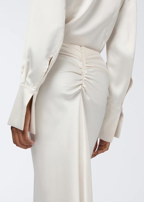 26SS 안다마네 숏 스커트 T190347A TNP229 111 Milk - ANDAMANE