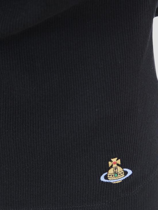 26SS 비비안웨스트우드 반팔 티셔츠 1504000BJ009C N401 BLACK - VIVIENNE WESTWOOD