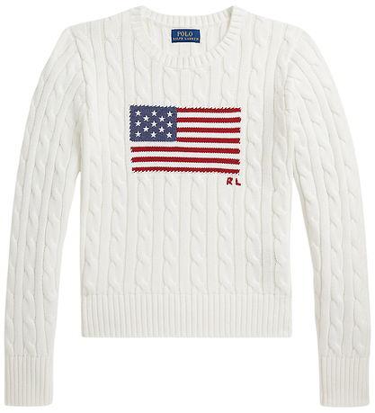 26SS [키즈] 랄프 로렌 풀오버 313A11269001 100 WHITE