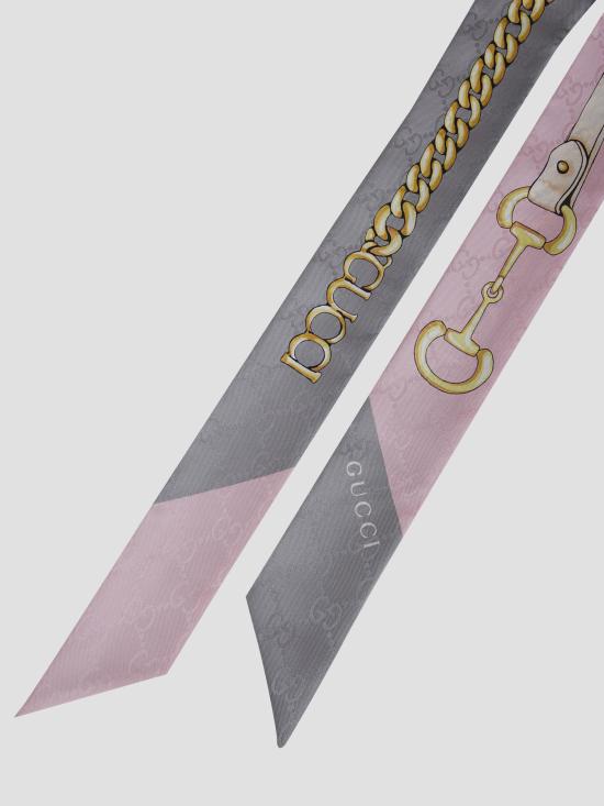 26SS 구찌 머플러/스카프 8532033G009 5862 ROSEATE MEDIUM GREY - GUCCI