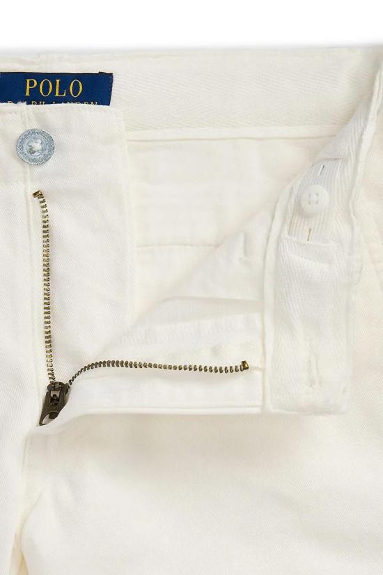 26SS [키즈] 랄프 로렌 쇼츠/버뮤다 313934331005 100 WHITE - RALPH LAUREN