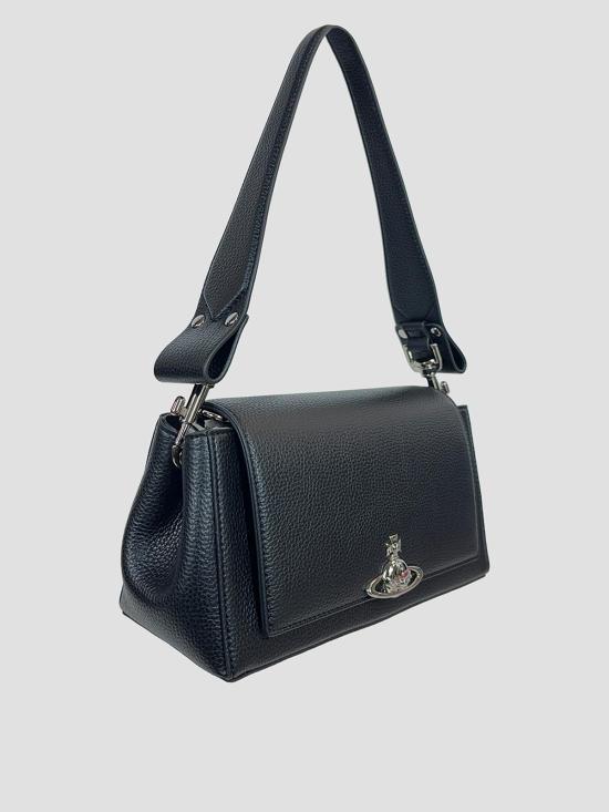 26SS 비비안웨스트우드 숄더백 4602000WWS000D N403 BLACK - VIVIENNE WESTWOOD