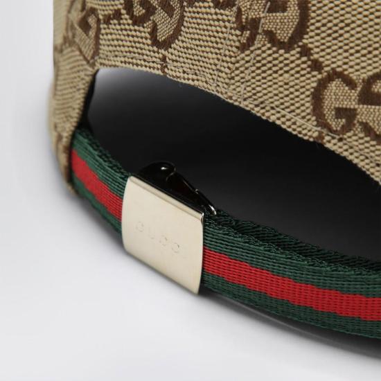 26SS 구찌 모자 8575963HBIM 2566 BROWN DARK GREEN - GUCCI