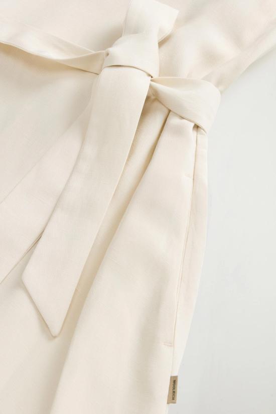 26SS 울리치 미디 원피스 CFWWDR2020FRUT3043 8743 MILKY CREAM - WOOLRICH