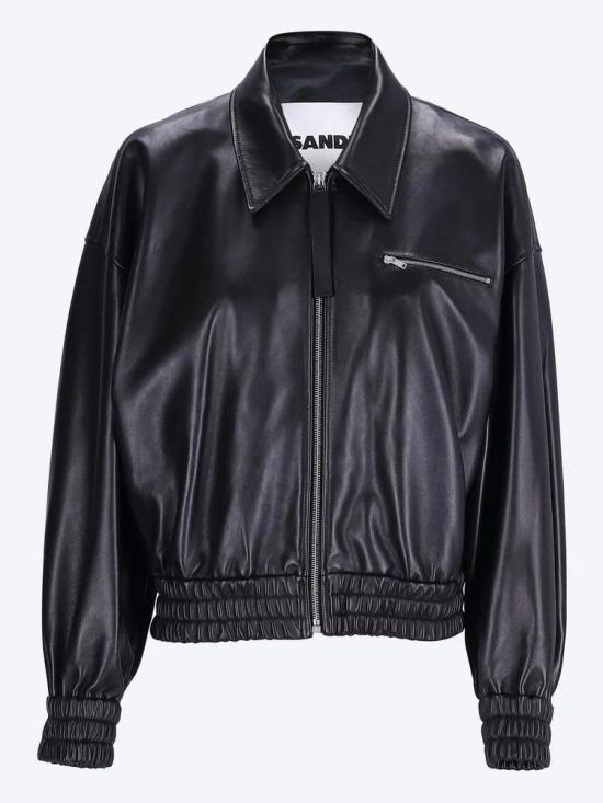 26SS 질샌더 자켓 J02SW0048J07187 001 BLACK