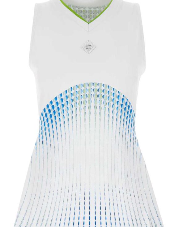 26SS 카사블랑카 미디 원피스 WSP26JDR02002 NTERLOCK - CASABLANCA