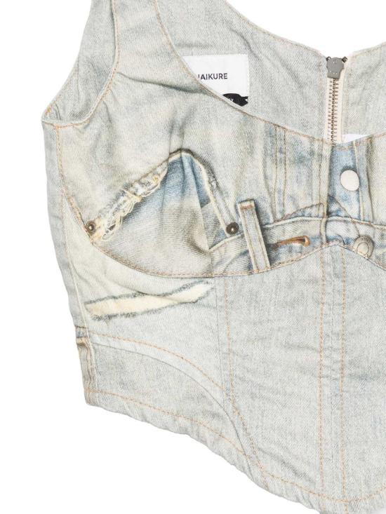 26SS 하이쿠레 민소매 티셔츠 HEW06101GF182PR002 VINTAGE DIRTY PR002 - HAIKURE