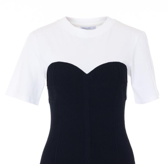 26SS 파트리지아페페 미디 원피스 8A1630 K081F2NS Black - PATRIZIA PEPE