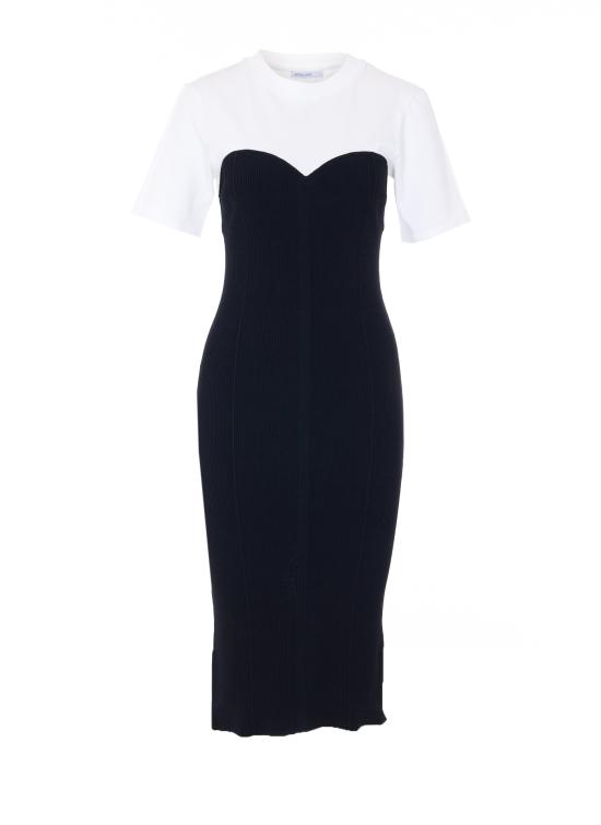 26SS 파트리지아페페 미디 원피스 8A1630 K081F2NS Black