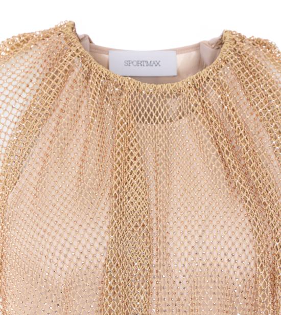 26SS 스포트막스 긴팔 티셔츠 2612941061600 NODO 003 Beige - SPORTMAX