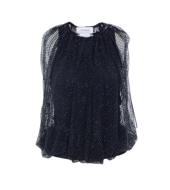 26SS 스포트막스 블라우스 2612941061600 NODO 002 Black