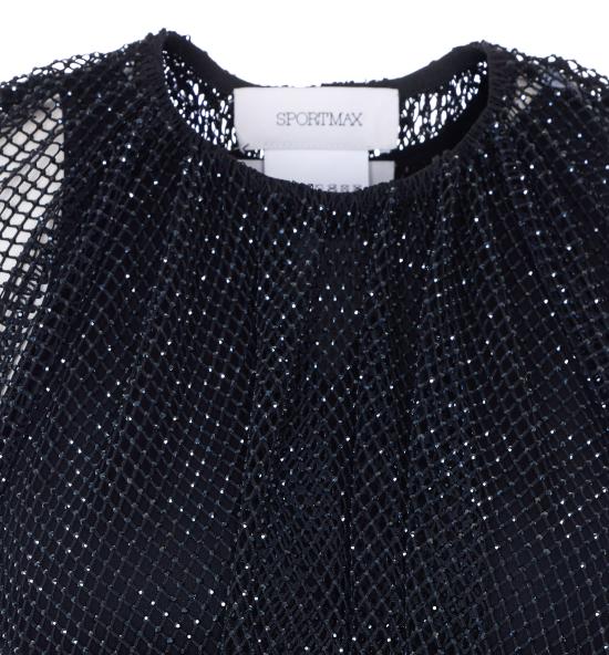 26SS 스포트막스 긴팔 티셔츠 2612941061600 NODO 002 Black - SPORTMAX