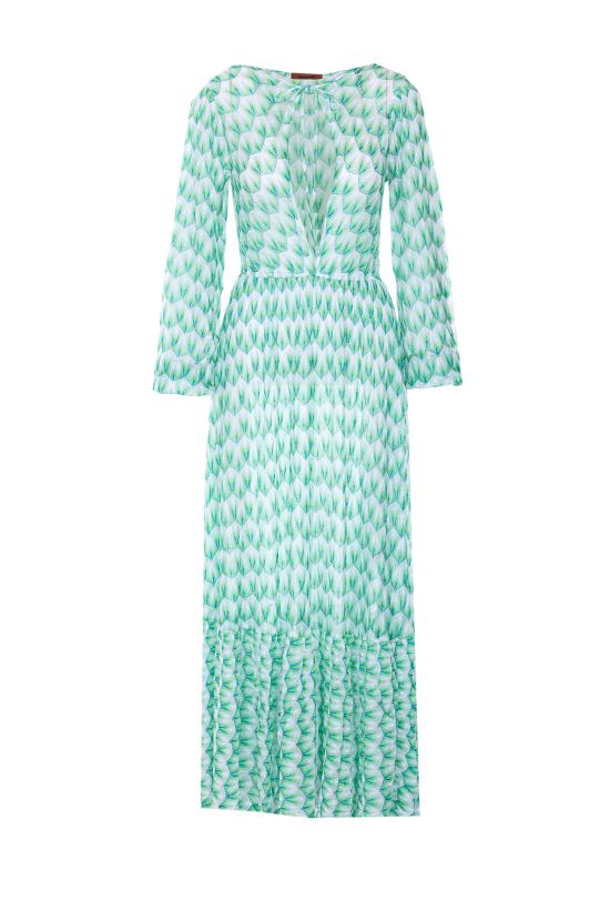 26SS 미소니 미디 원피스 MS26SQ0L BR014IS72OR Green