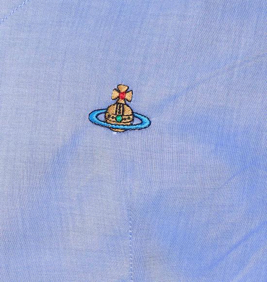 26SS 비비안웨스트우드 셔츠 1501006I W01ESK403 Blue - VIVIENNE WESTWOOD