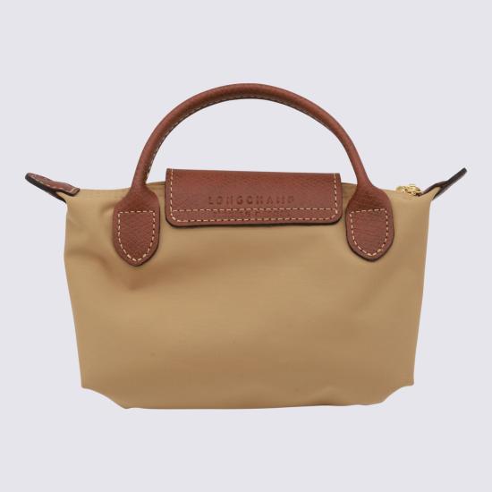 26SS 롱샴 르 플리아쥬 오리지널 핸들 파우치 34175089P86 FAWN DOM - LONGCHAMP