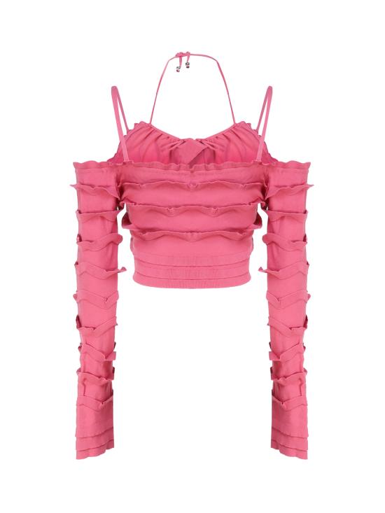  블루마린 스웨터 2M446A N0722 Pink - BLUMARINE