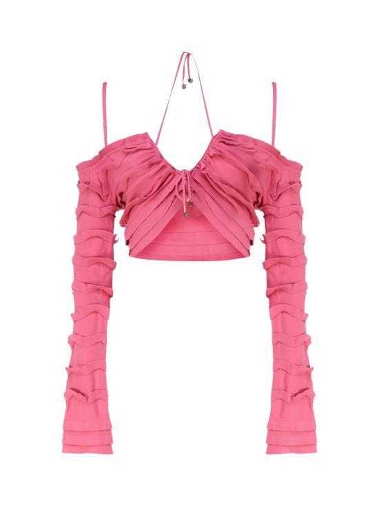  블루마린 스웨터 2M446A N0722 Pink - BLUMARINE