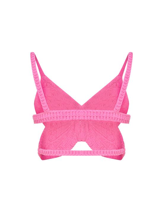  블루마린 긴팔 티셔츠 2M454A N0731 Pink - BLUMARINE