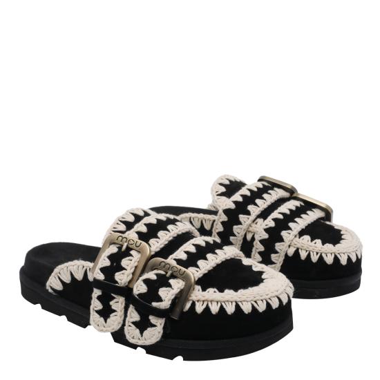 26SS 모우 샌들 631003A BKWH Black - MOU