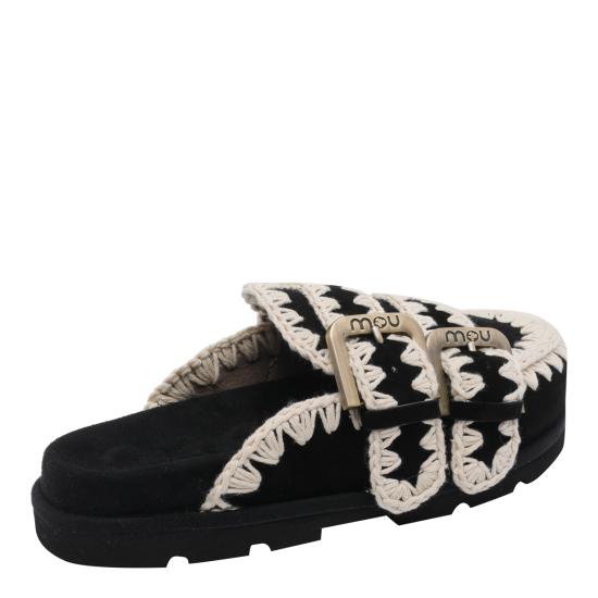 26SS 모우 샌들 631003A BKWH Black - MOU