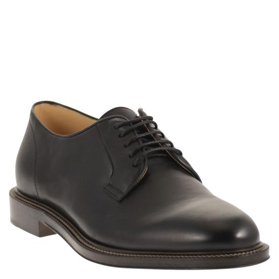 26SS 브루넬로 쿠치넬리 드레스 슈즈 MZUETOT655 BLACK - BRUNELLO CUCINELLI